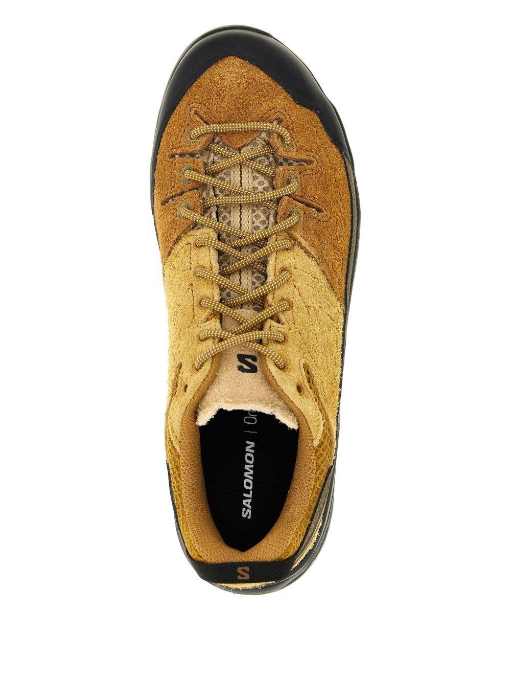 suede mesh sneakers Product Image