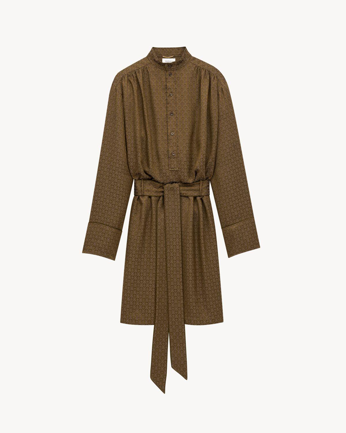 dress in medallion jacquard Product Image