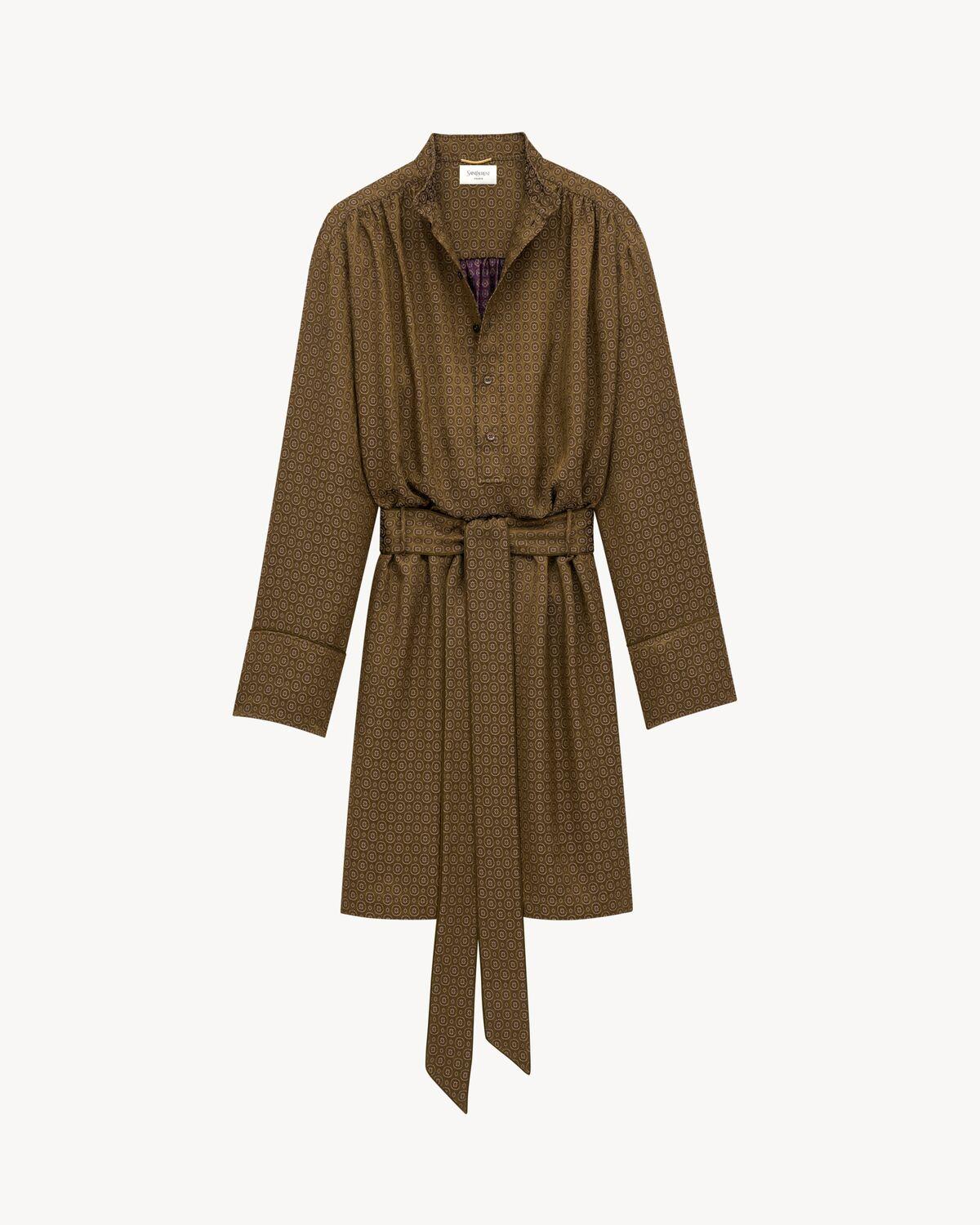 dress in medallion jacquard Product Image