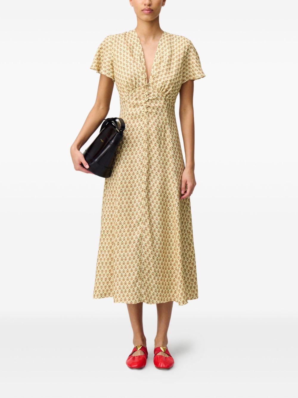 printed midi dress Product Image