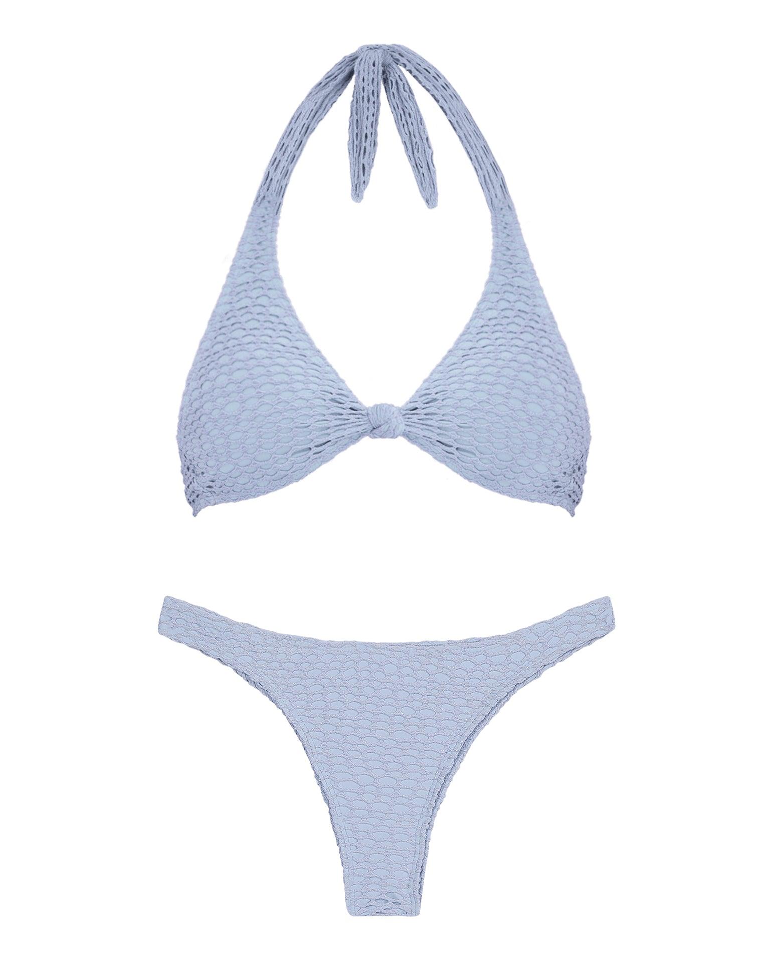 Mesh Alanna Knot Top - Serenade Product Image