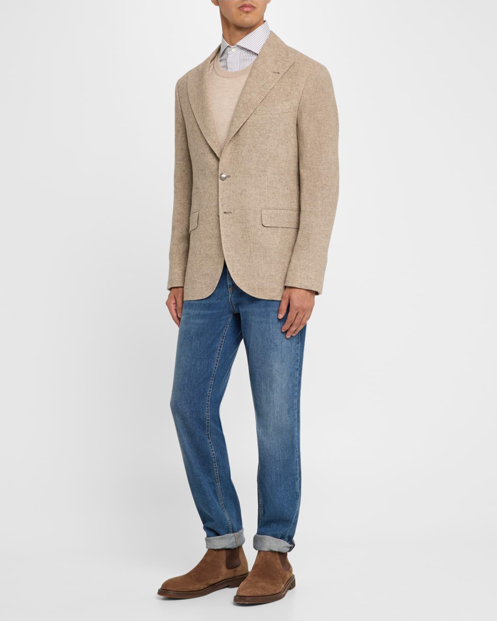 Men's Yak Wool Single-Breasted Sport Coat Product Image