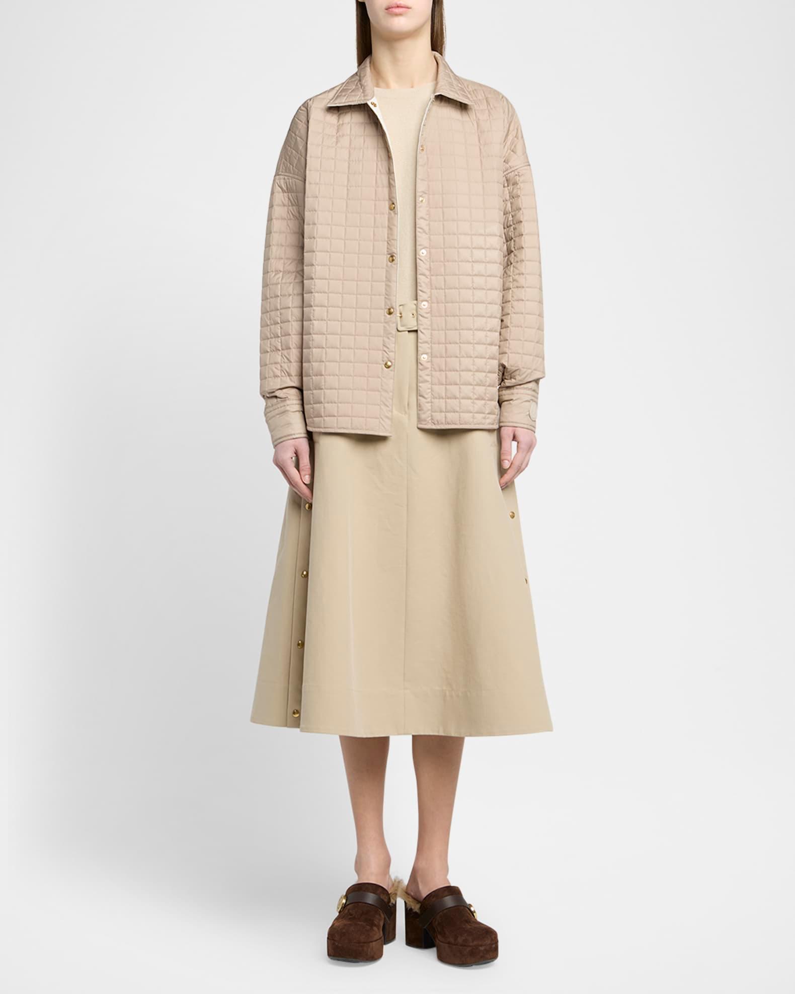 Reversible Quilted Shirt Jacket  Product Image