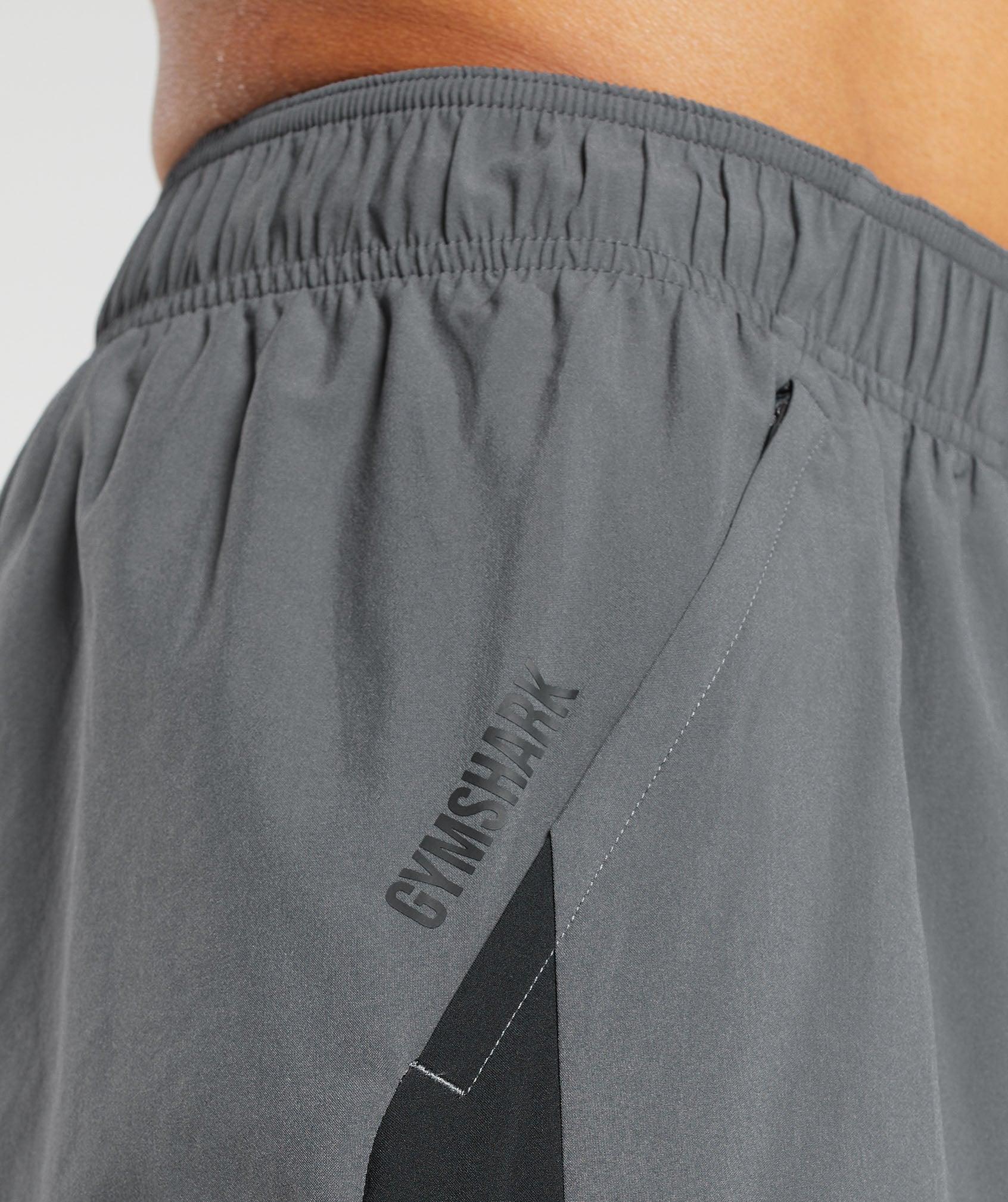 Gymshark Sport  7" Shorts - Dark Grey/Black Male Product Image