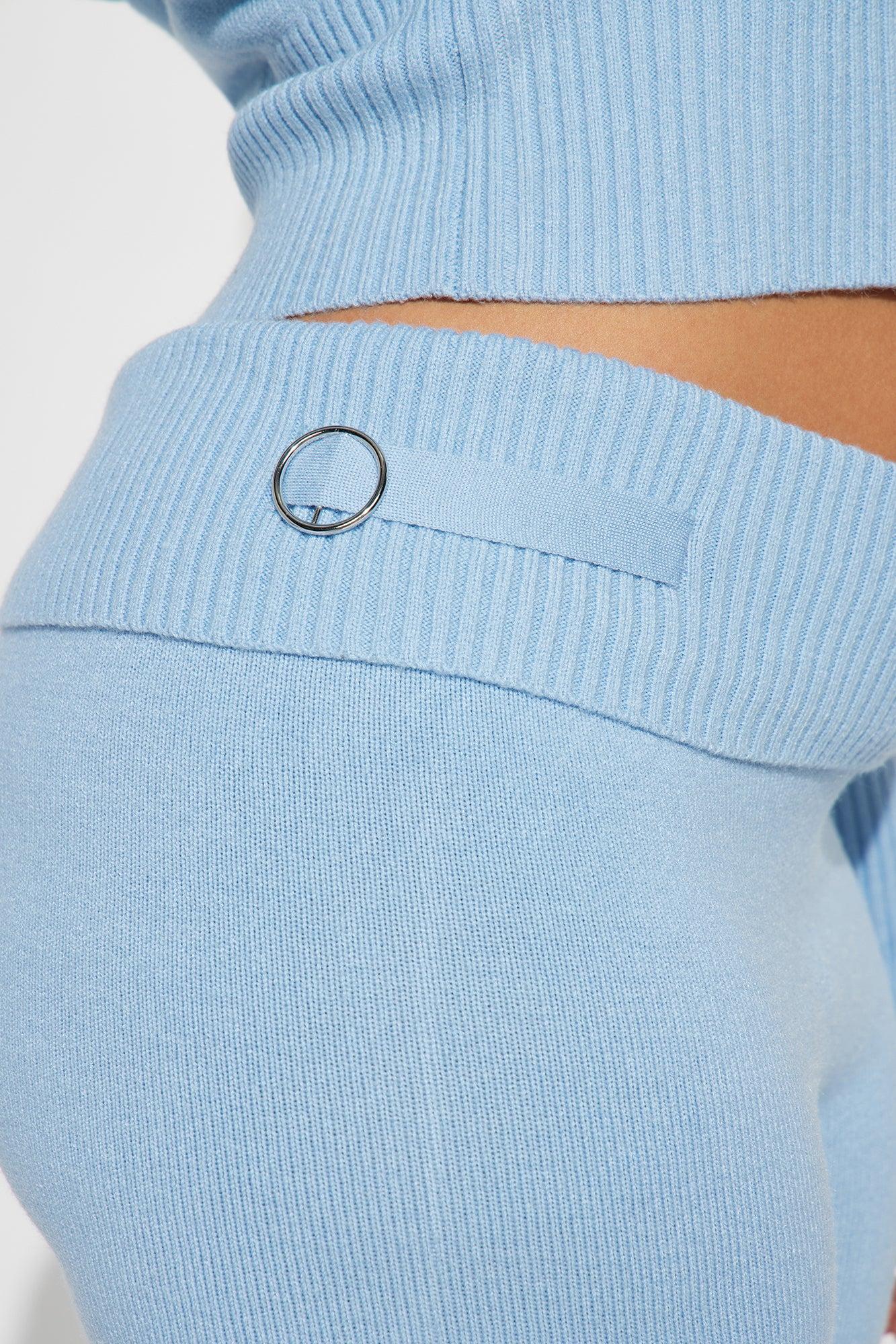 Lana Sweater Pant Set - Light Blue Product Image