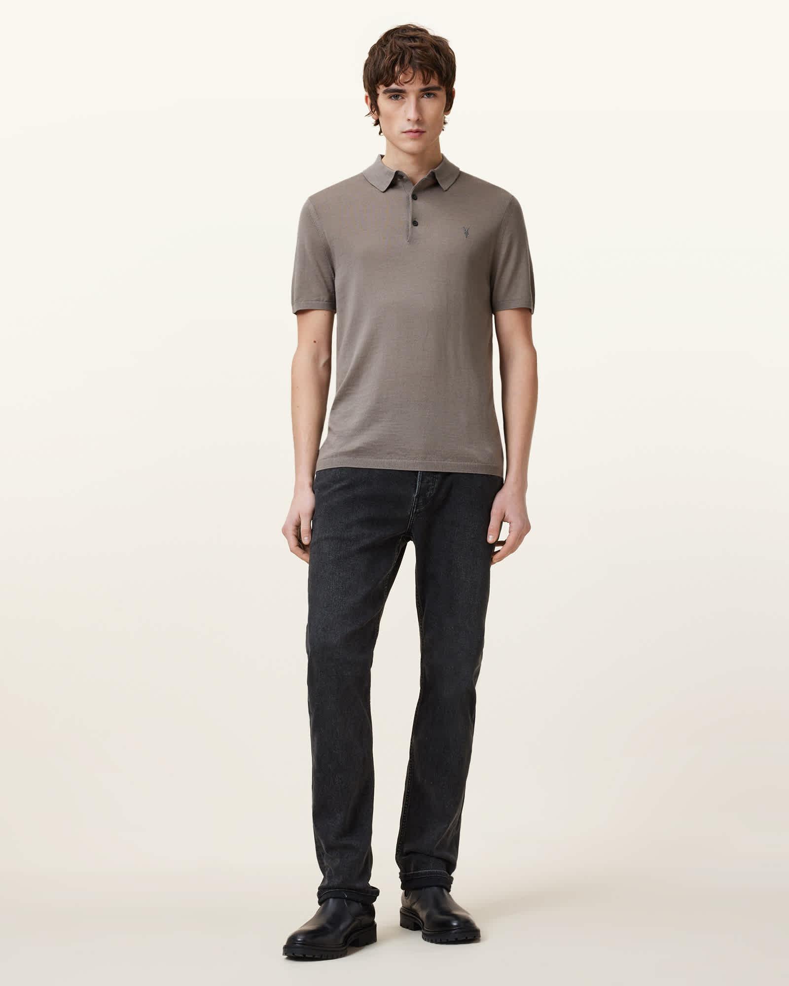 Mode Merino Short Sleeve Polo Shirt Product Image