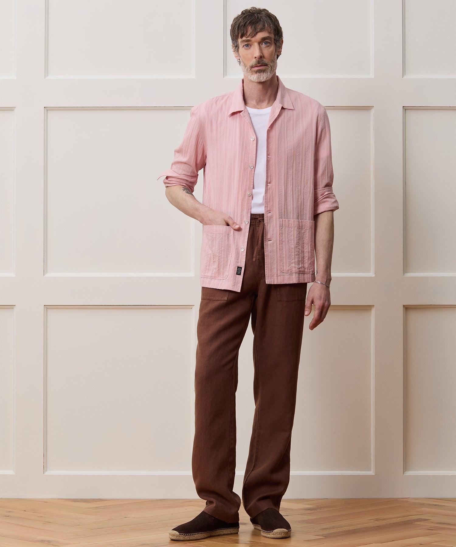 Cotton Jacquard Overshirt Product Image