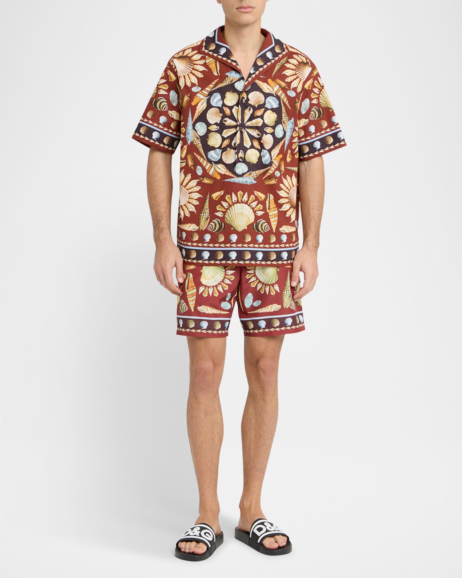 Men's Costiera Printed Camp Shirt Product Image