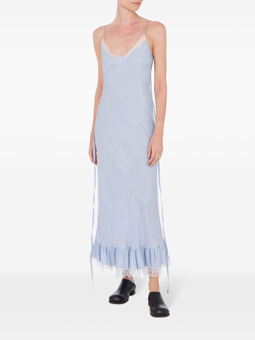 lace-trim maxi dress Product Image