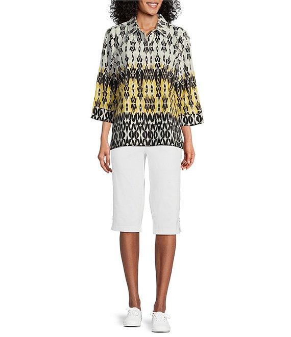 Allison Daley Petite Size Tech Stretch Pull-On Skimmer Pants Product Image