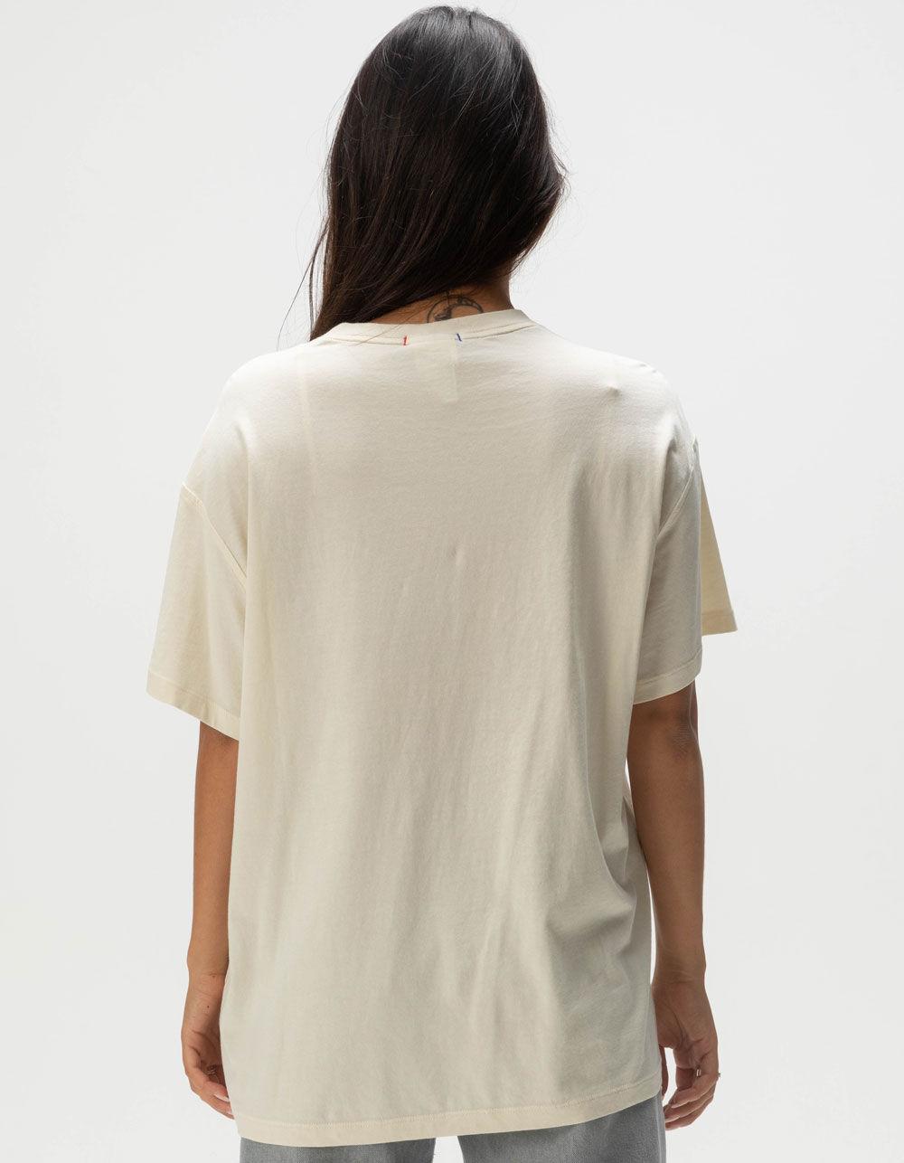 CHAMPION Washed Stadium Womens Tee - CREAM Product Image