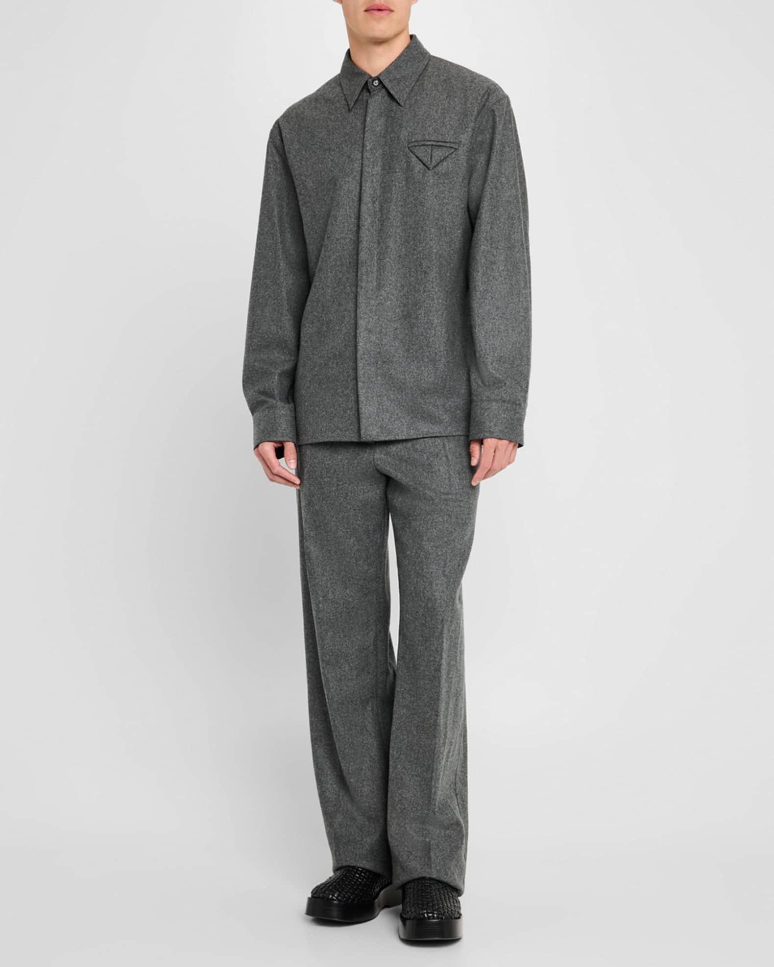 Men's Torino Intreccio Leather Zip Ankle Boots Product Image