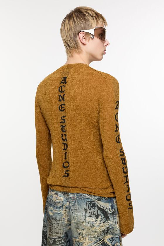 Logo fine sweater Product Image
