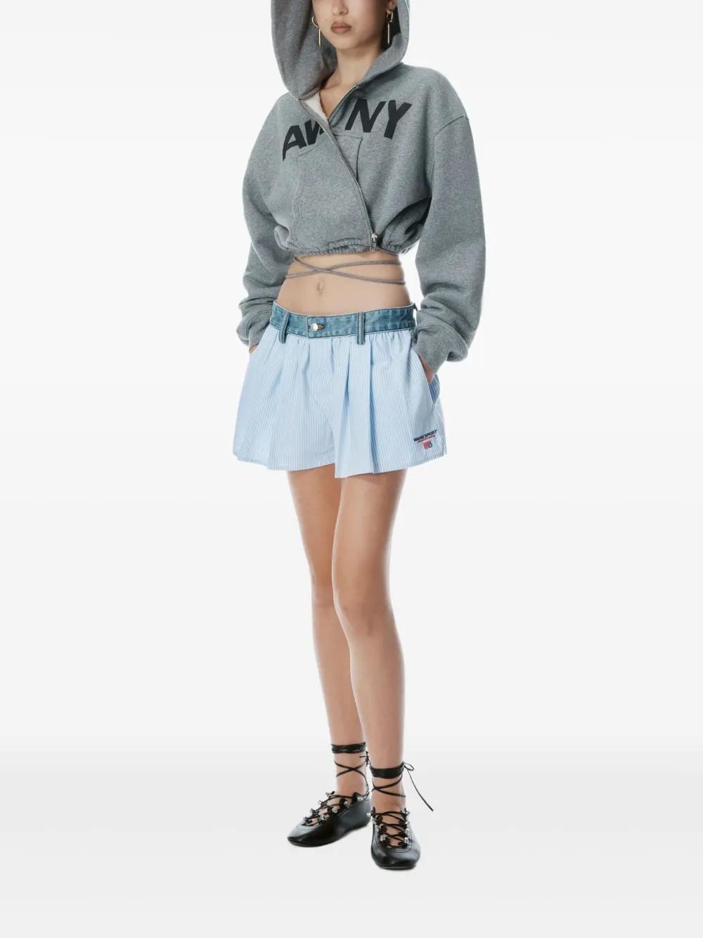 denim waist shorts  Product Image