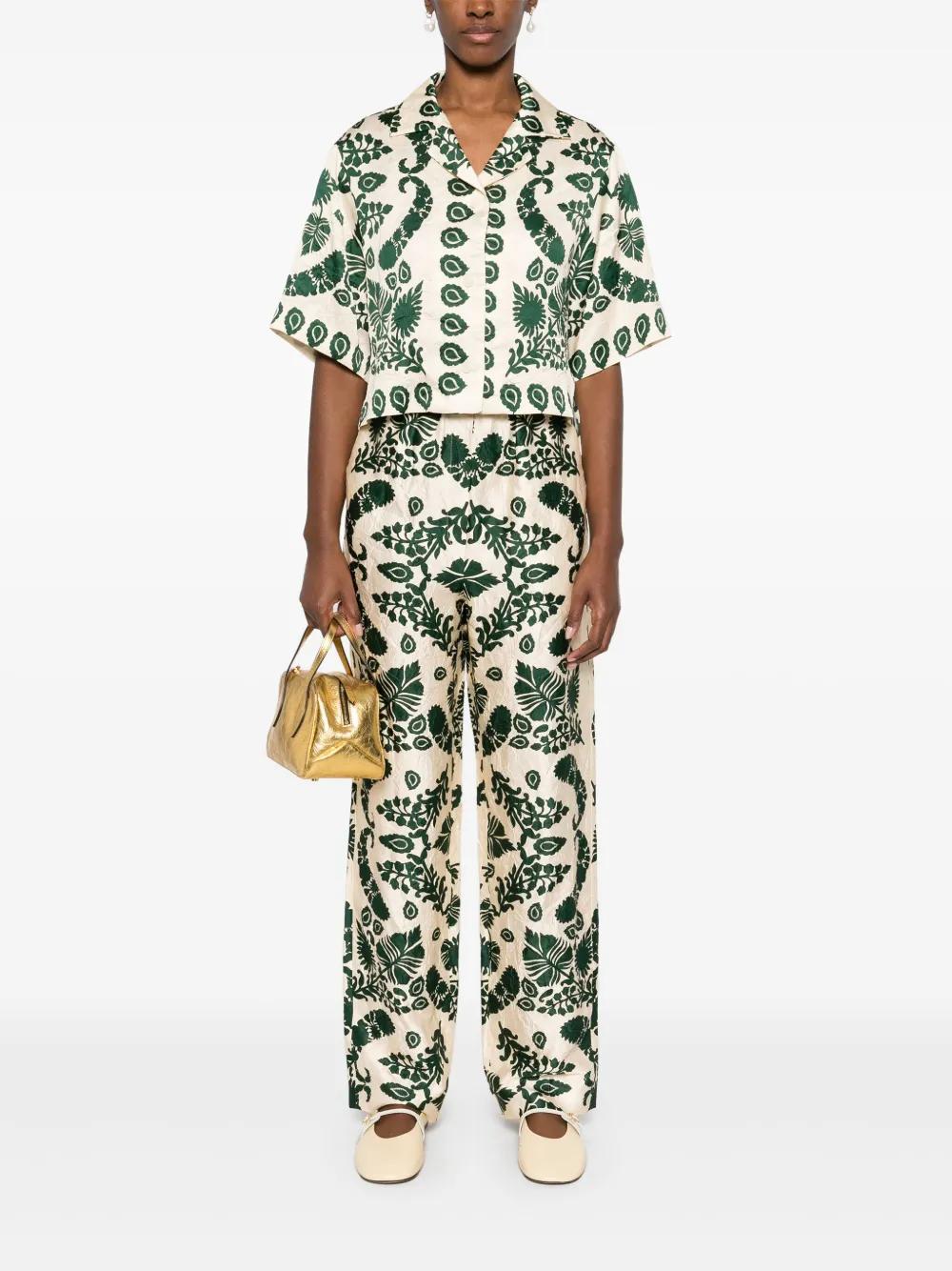 floral-print trousers Product Image