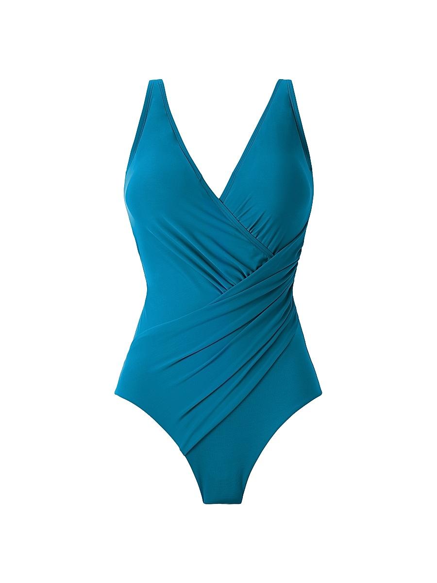 Womens Plus Oceanus One-Piece Swimsuit Product Image