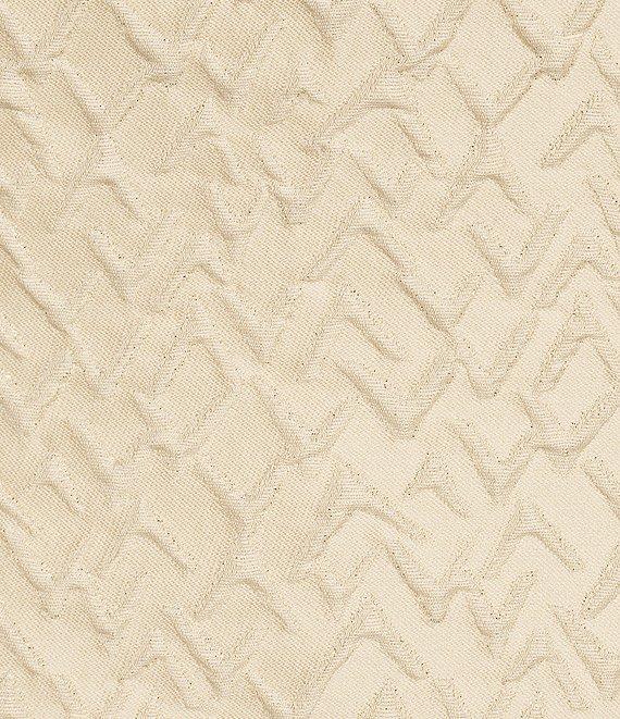 Caroline Rose Shimmering Sands Textured Jacquard Sleeveless Sheath Dress Product Image