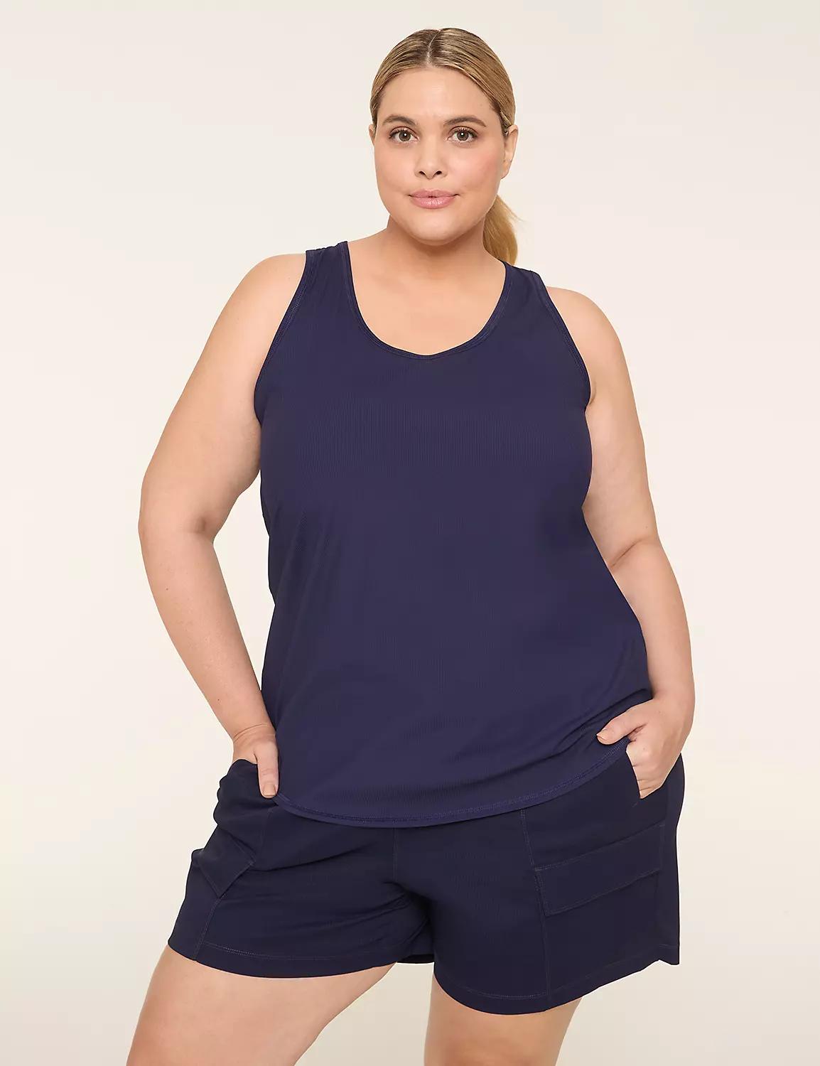 LIVI Rib Wicking Racerback Tank Product Image