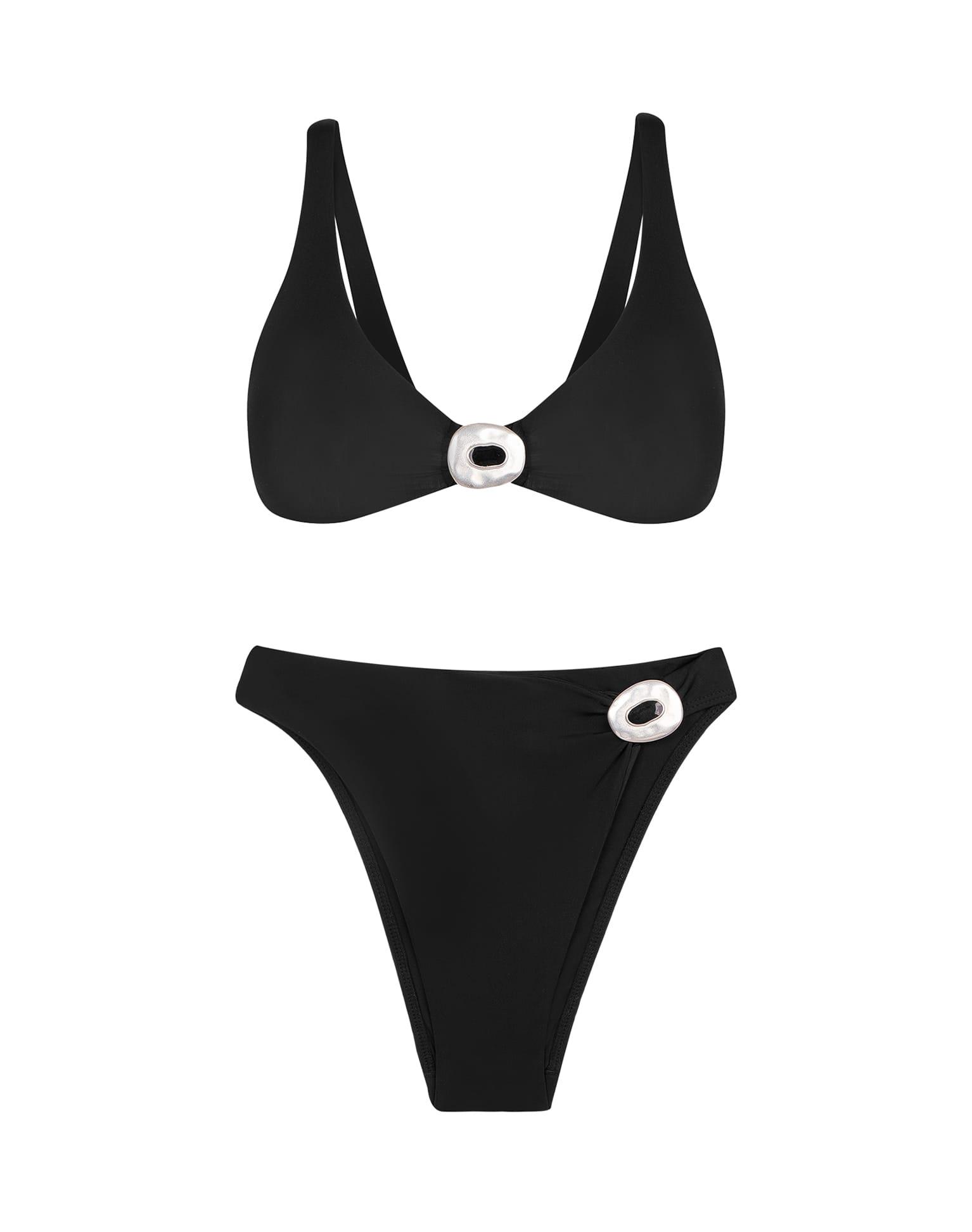 Matte Sama Mayra Top (Exchange Only) - Black Product Image