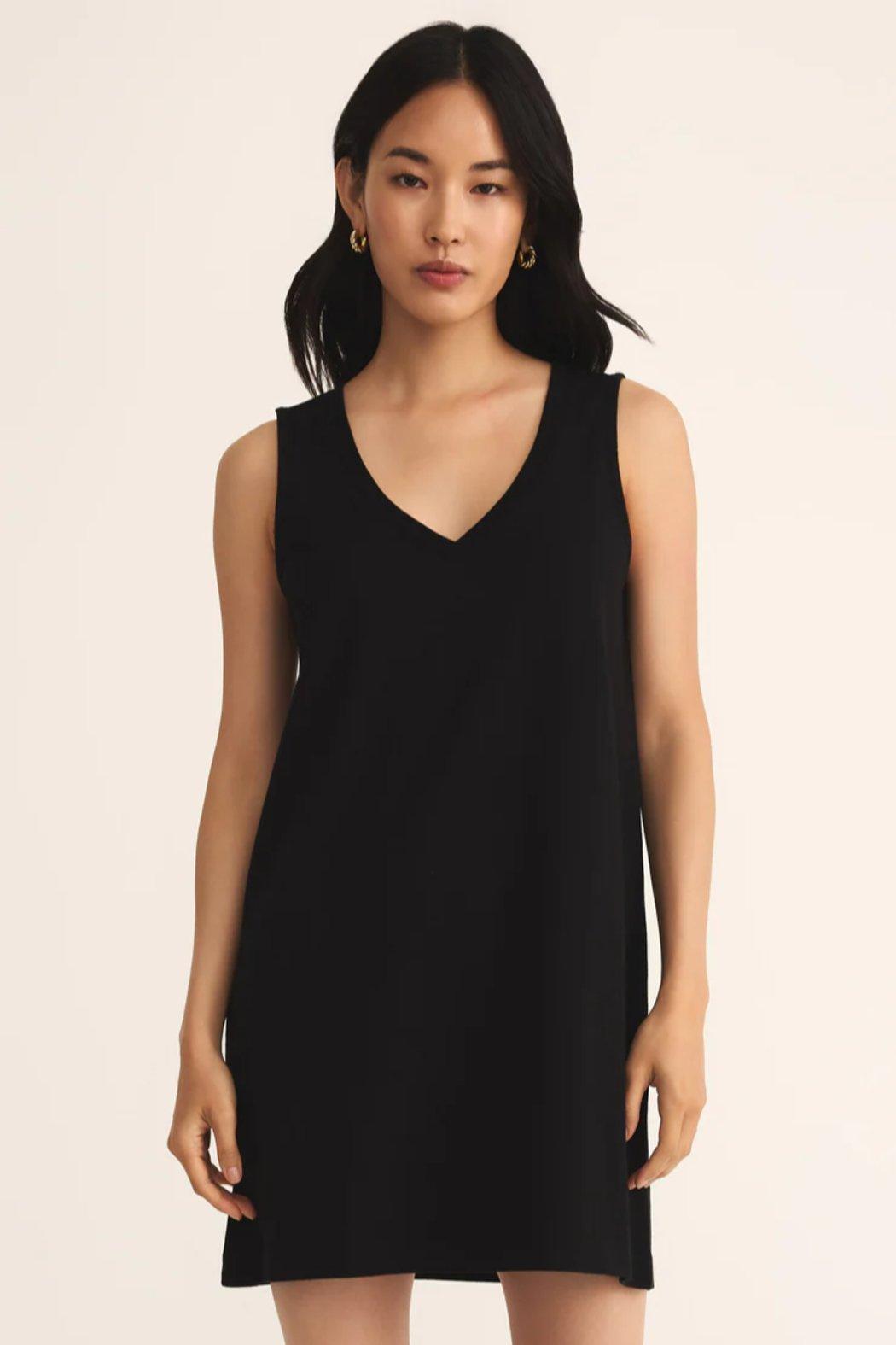 Sloane V-Neck Mini Dress Product Image