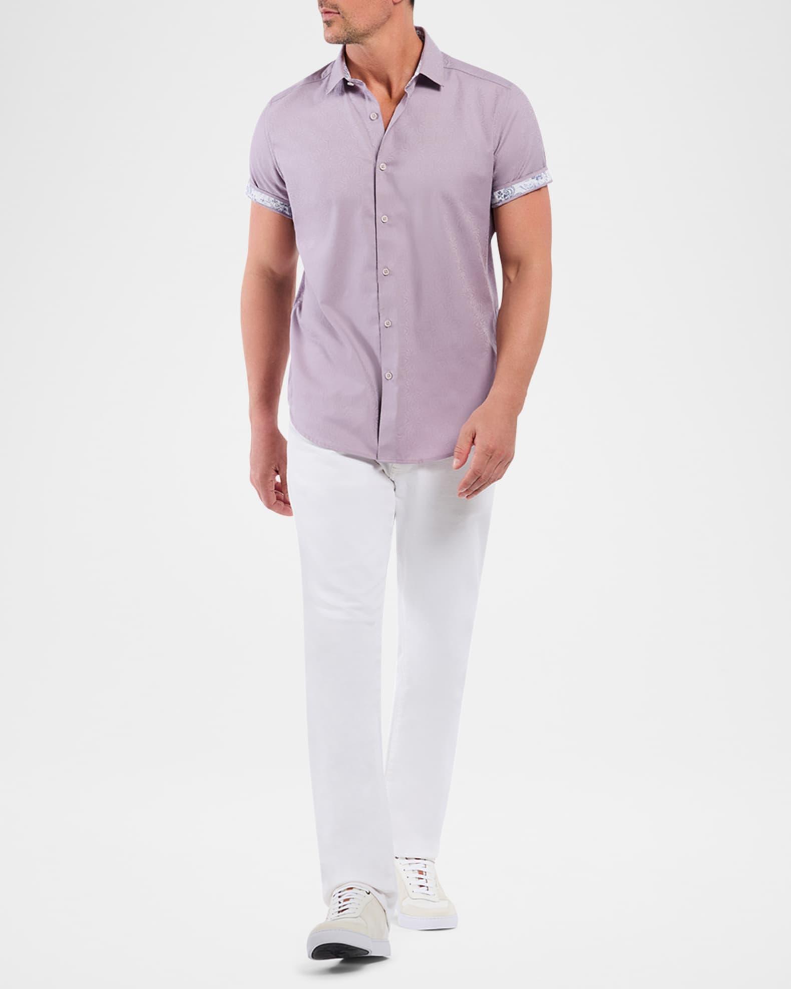 Mens Odyssey Stretch Cotton Woven Shirt Product Image