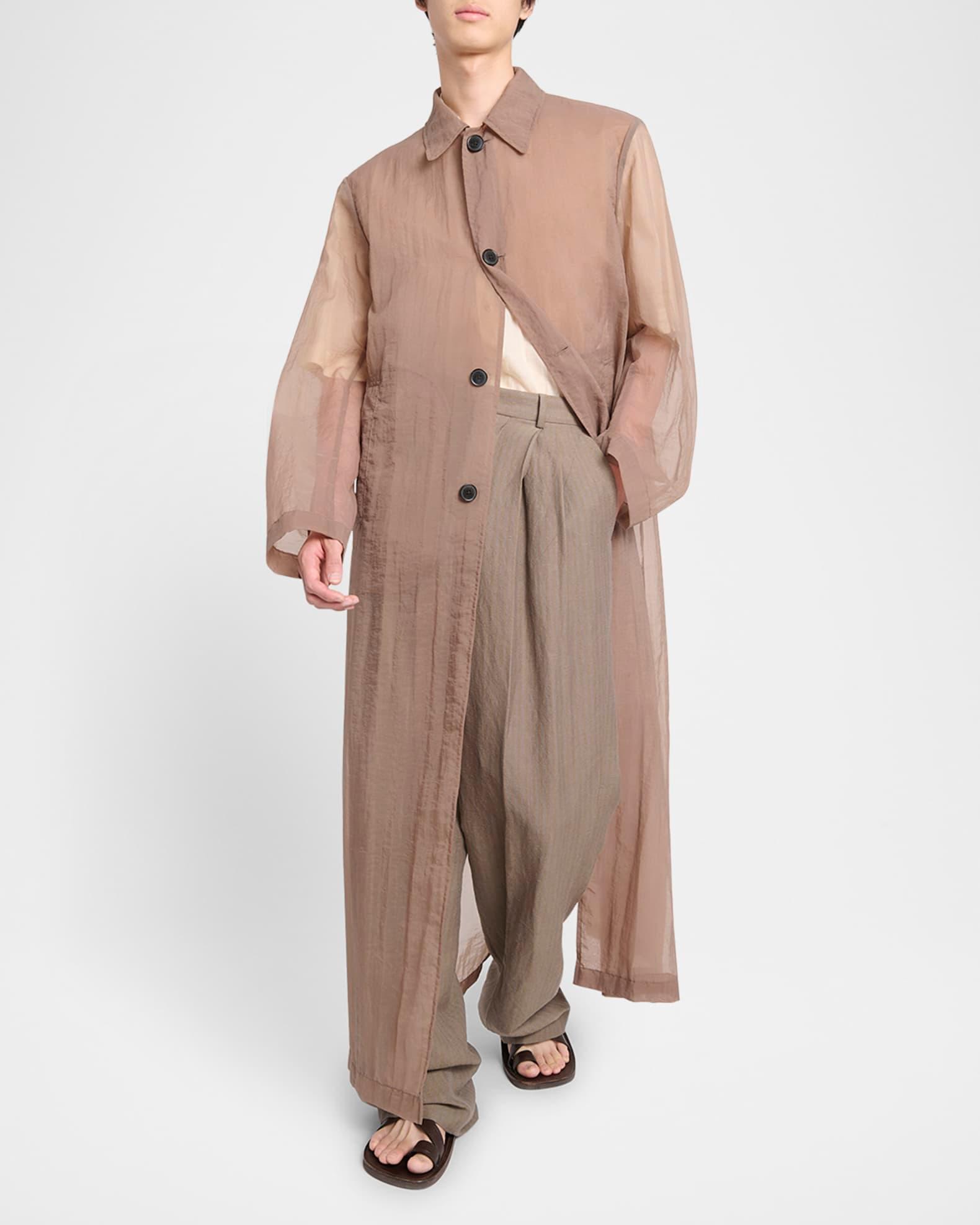 Men's Rankles Sheer Long Coat Product Image