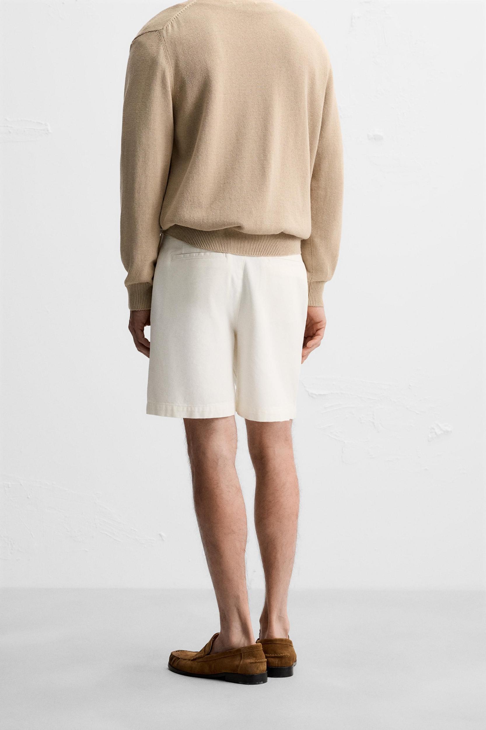 CANVAS TEXTURED SHORTS Product Image