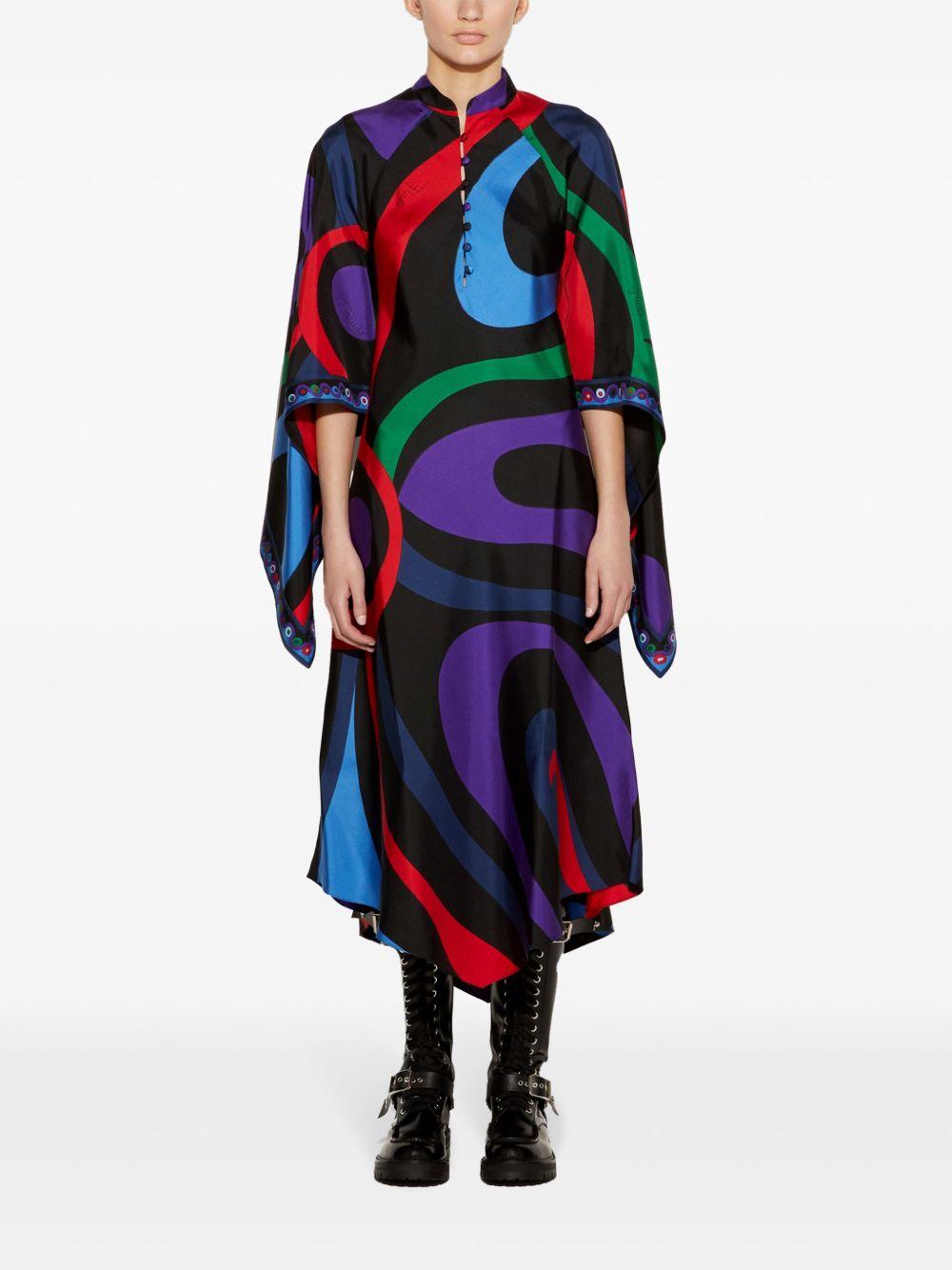 marmo-print kaftan Product Image