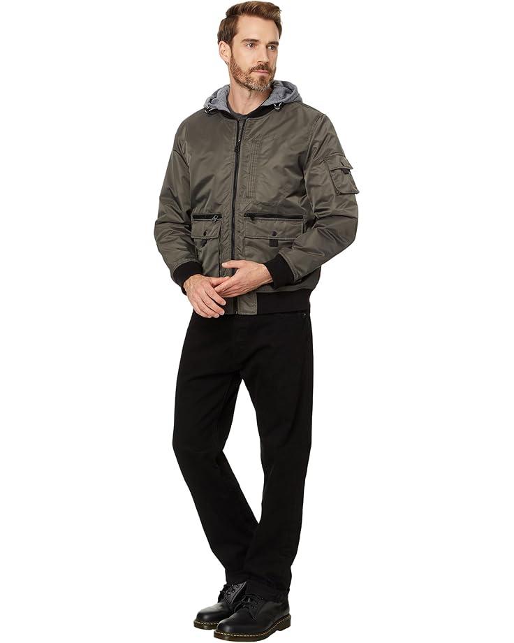 Two-Pocket Military Bomber with Sherpa Lining Product Image