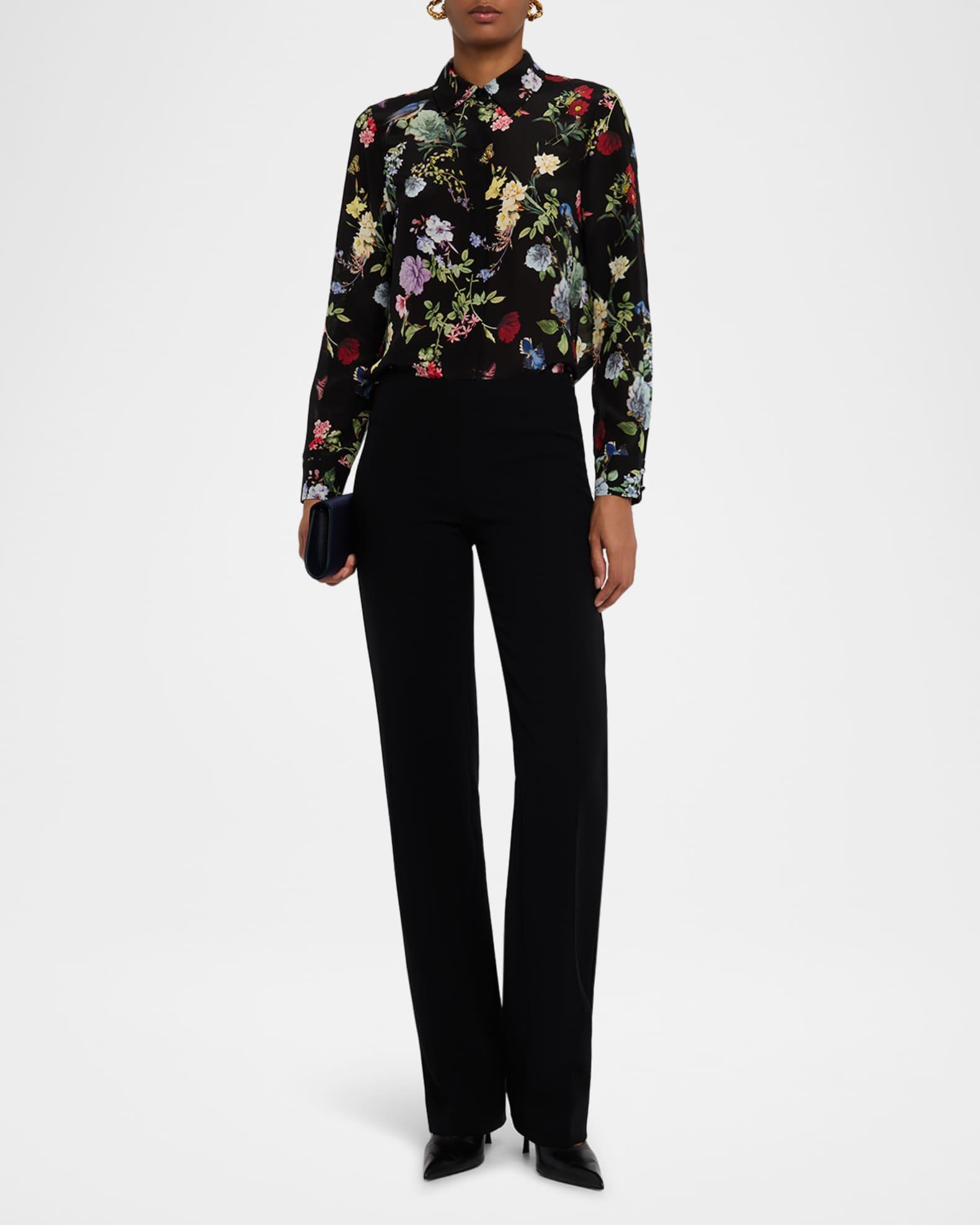 Venus Floral Willa Placket Top Product Image