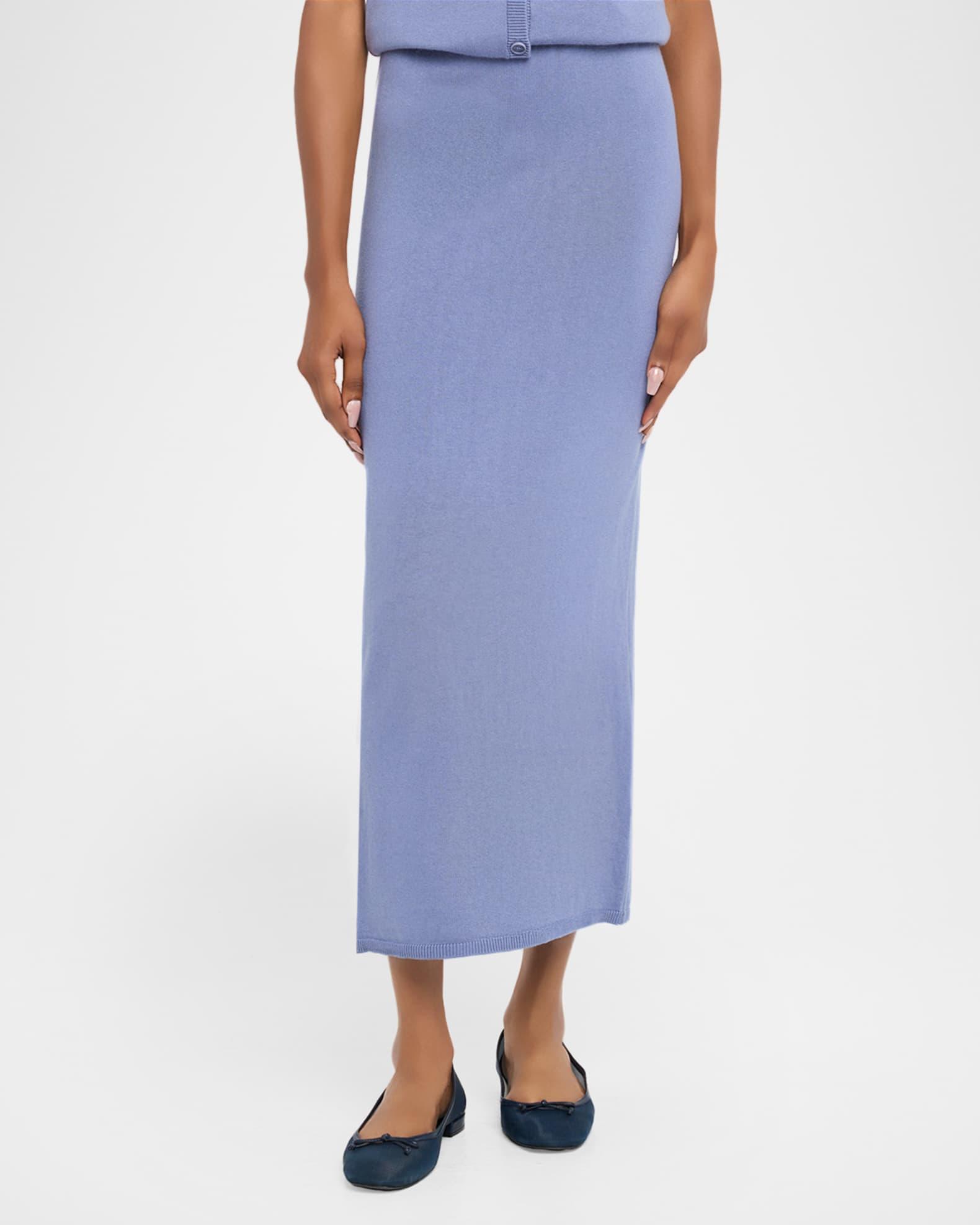 Luna Knit Pencil Skirt Product Image