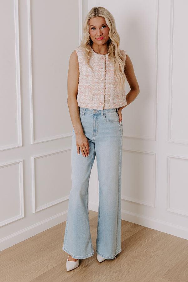 Metropolitan Chic Tweed Vest Top Product Image