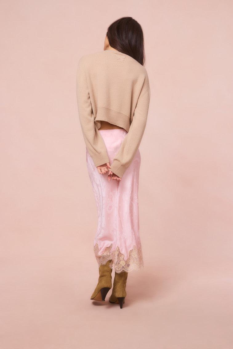 Bellman Cropped Cashmere Pullover Product Image