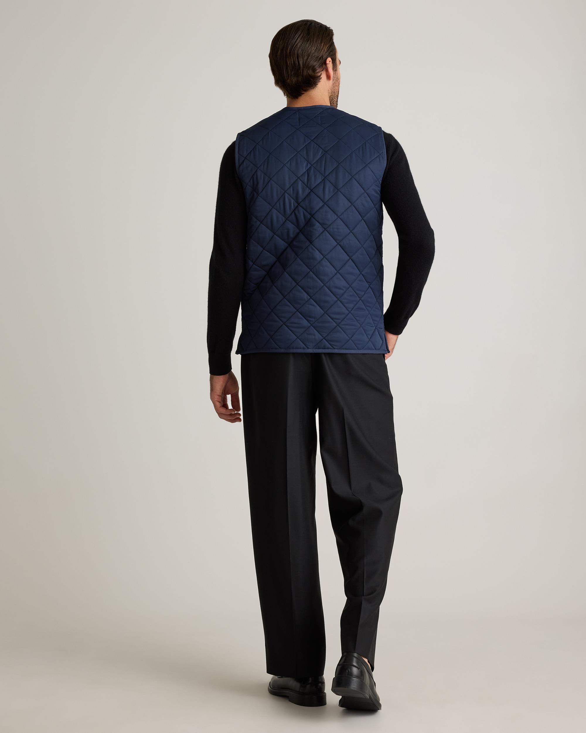 Quince | Men's Featherless Quilted Fleece-Lined Liner Vest Nylon Product Image