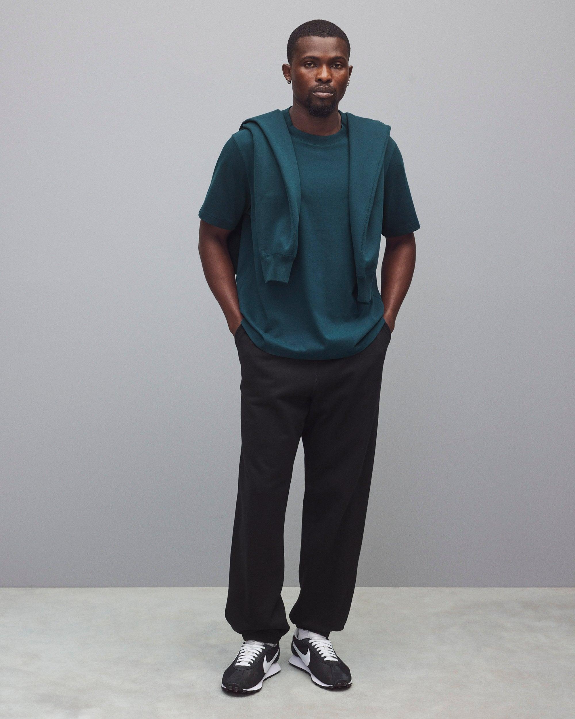 Midweight Terry Relaxed Cuffed Sweatpant Male Product Image