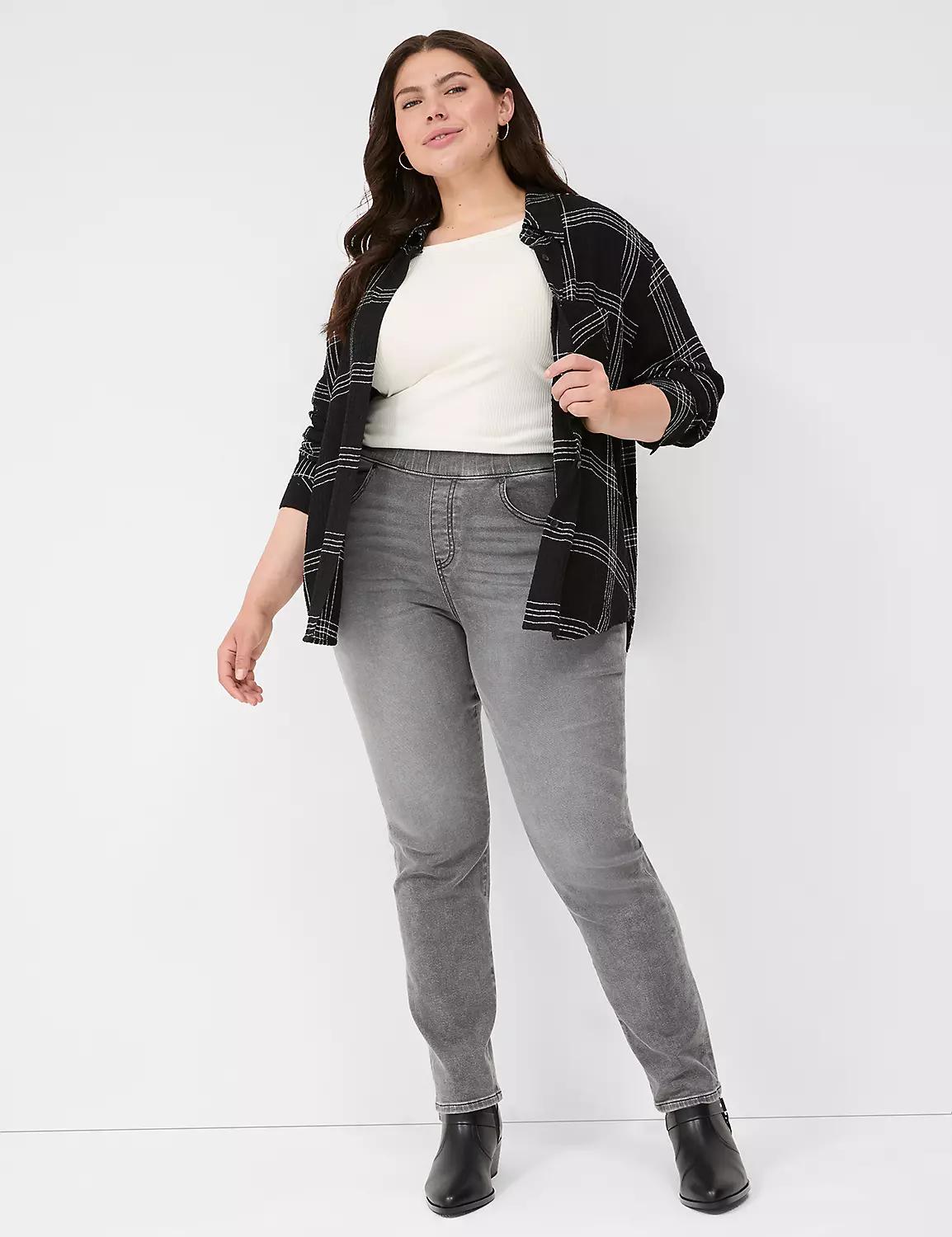 Pull-On Fit High-Rise Jegging Product Image