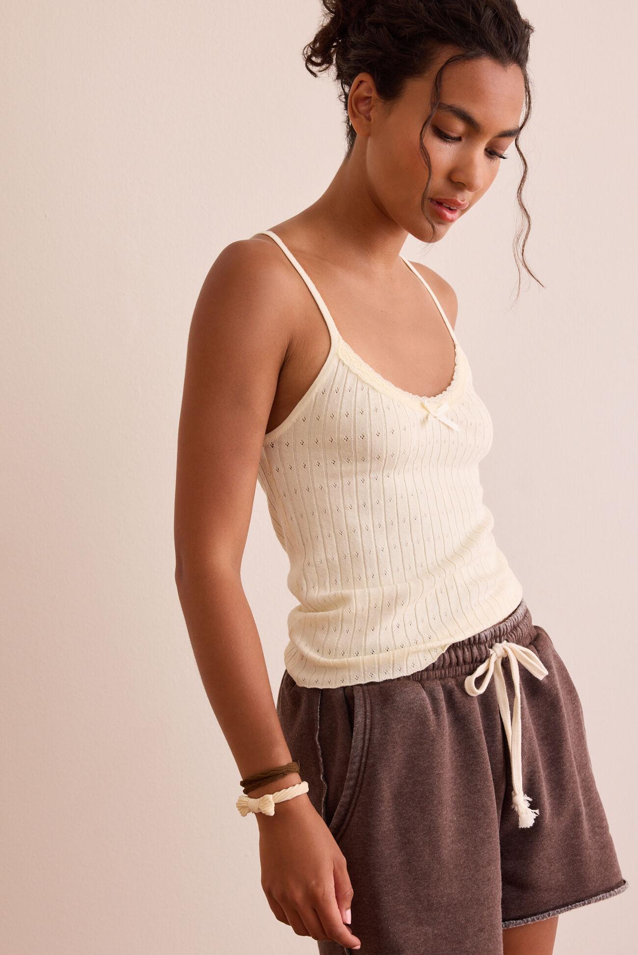 Lace Trim Cami Product Image