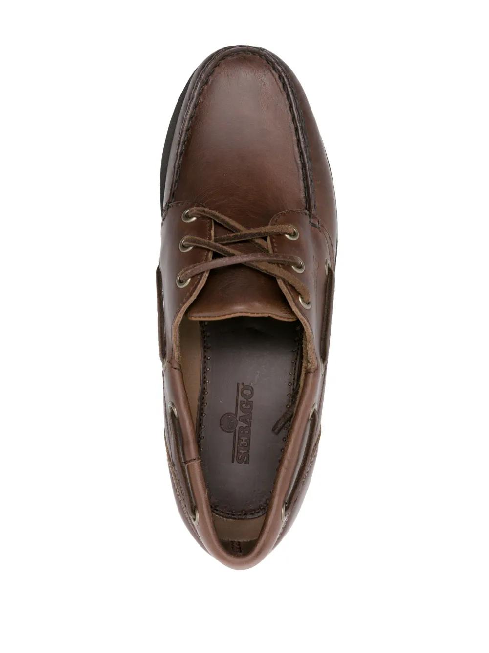 Dockside Foresider leather boat shoes Product Image