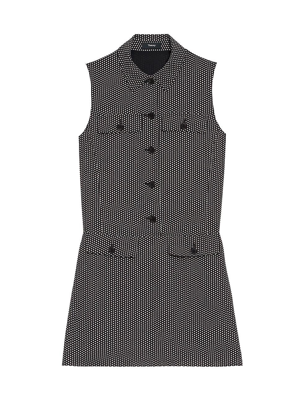 Womens Birdseye Military Minidress Product Image