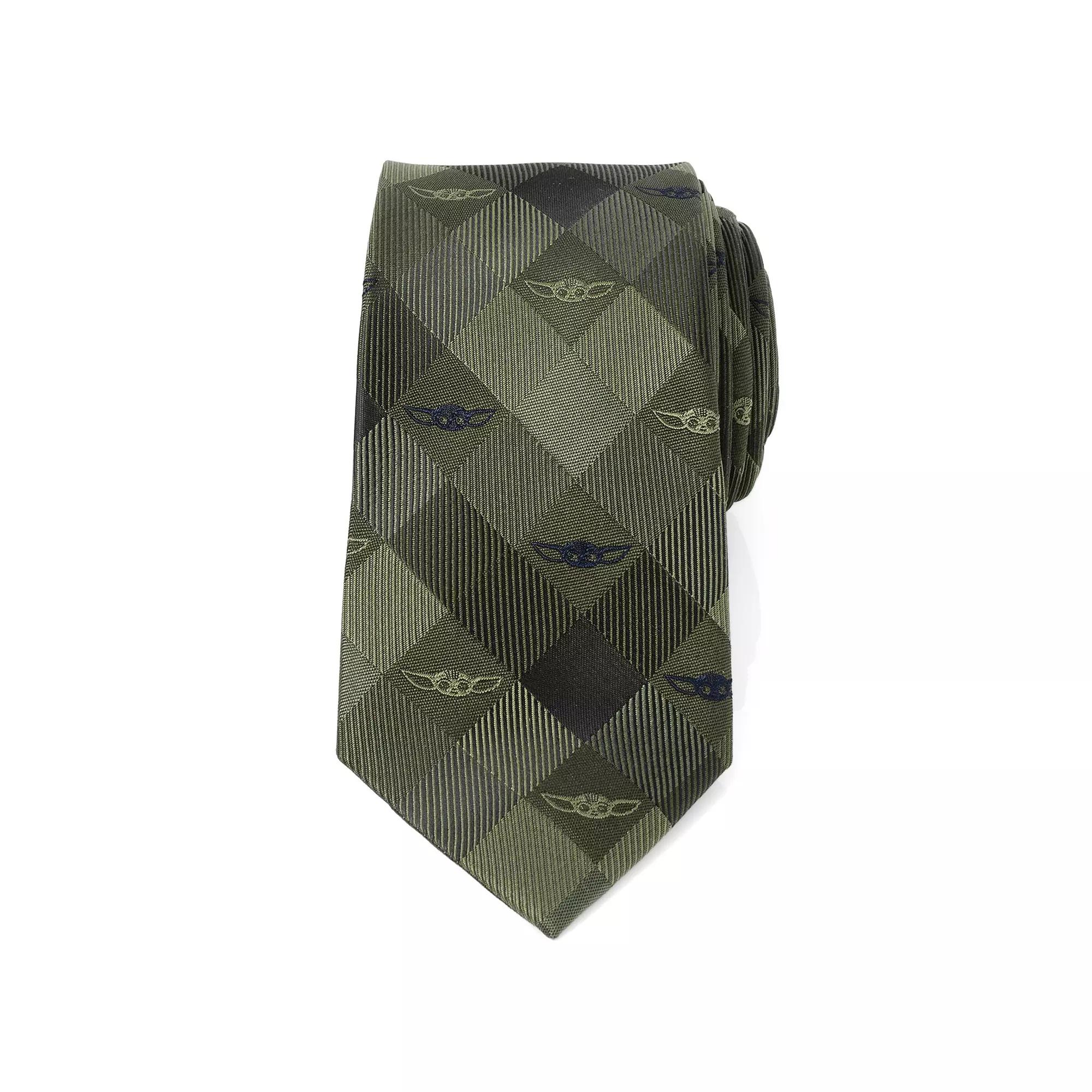 Men's Cuff Links, Inc. Star Wars Holiday Tie, Green Product Image