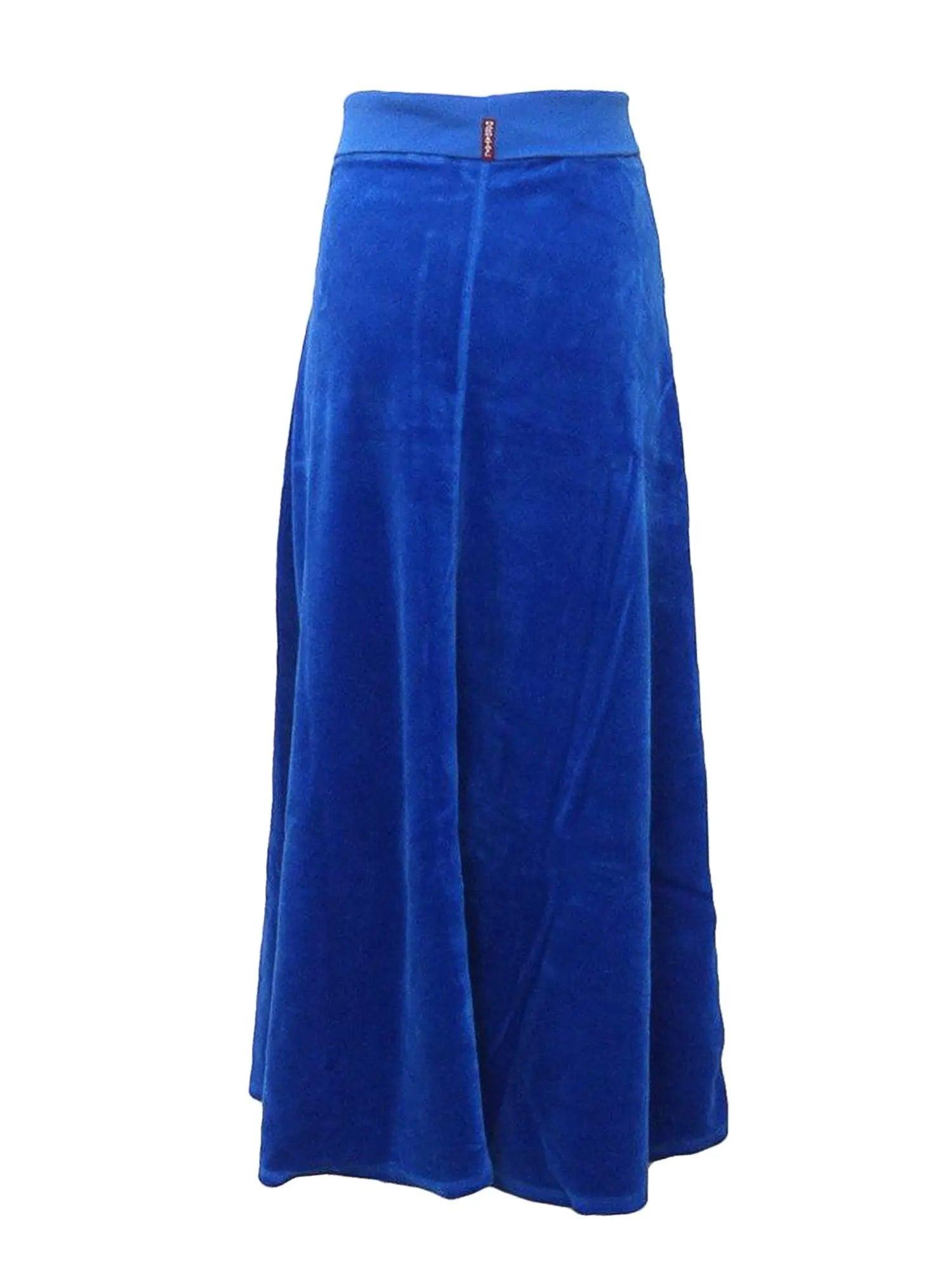Hard Tail Rolldown Waist Velour Sweep Skirt V-128 Product Image