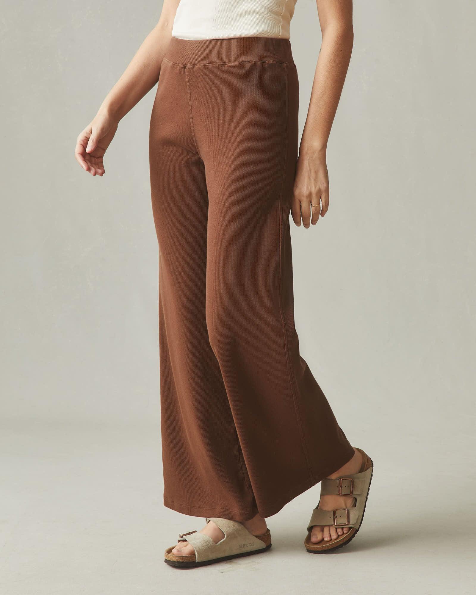 Women's Rib Pant - Potting Soil Female Product Image