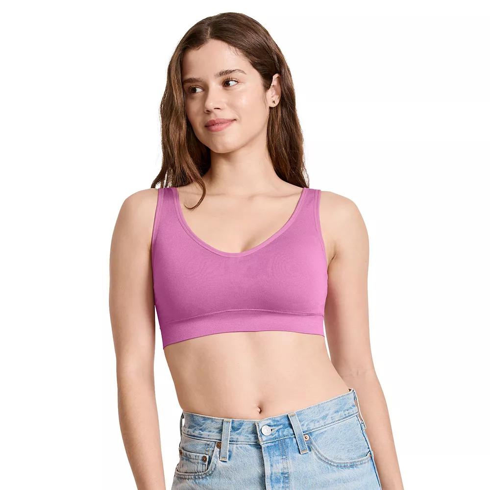 Jockey® Back Smoothing Seamfree® Bralette 3041, Women's, Size: Small, Purple Scent Product Image