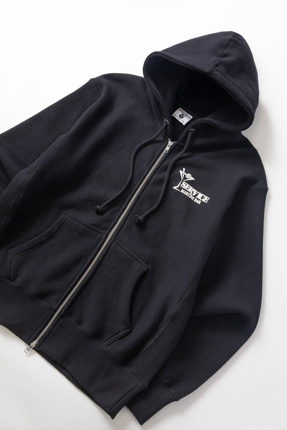 Service Works - Martini Zipper Hoodie - Black Product Image