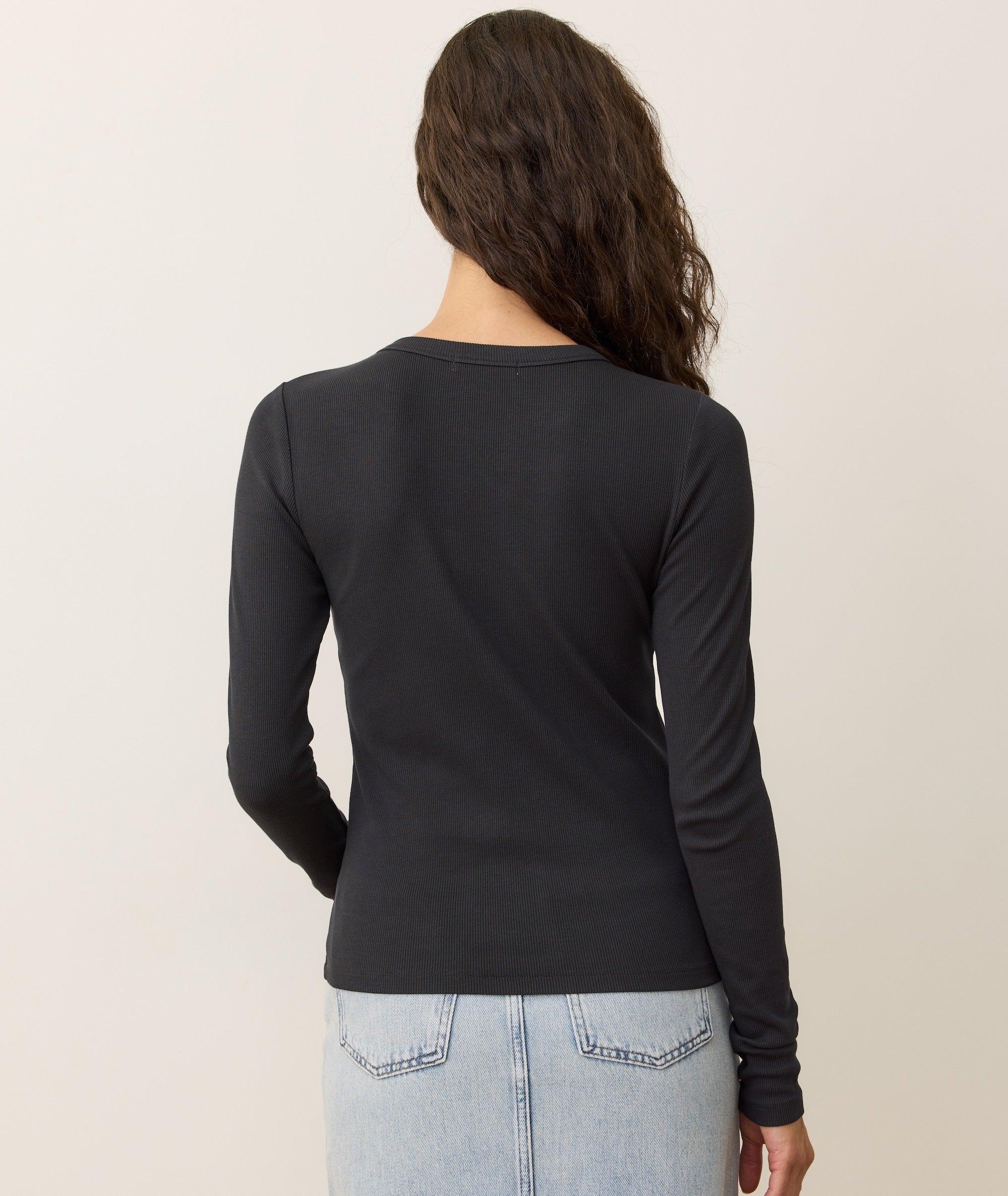 Lexi Rib Sun-In Longsleeve Crew Tee Product Image