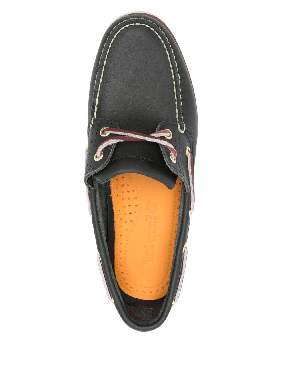 leather boat shoes Product Image