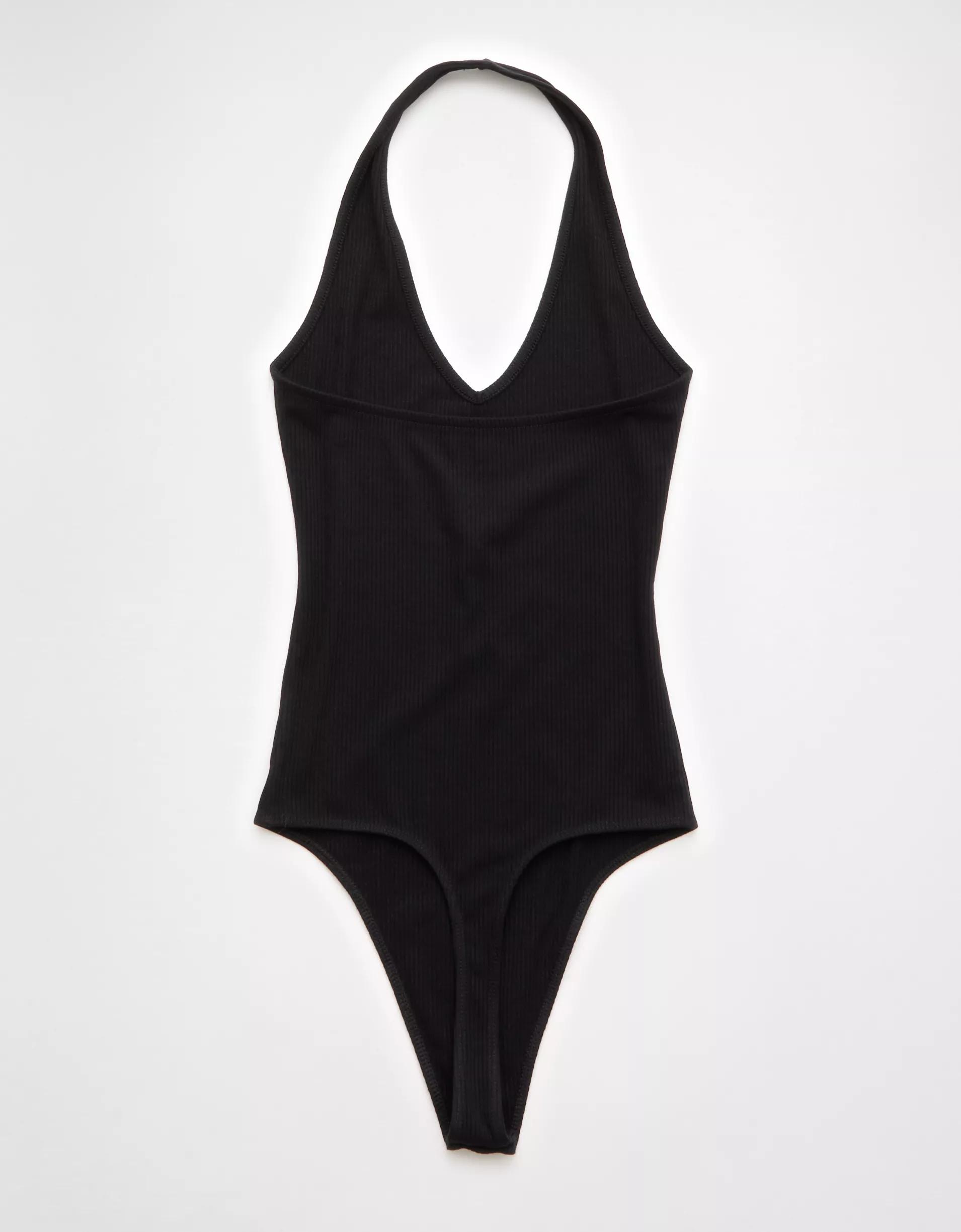 AE Halter V-Neck Bodysuit Product Image