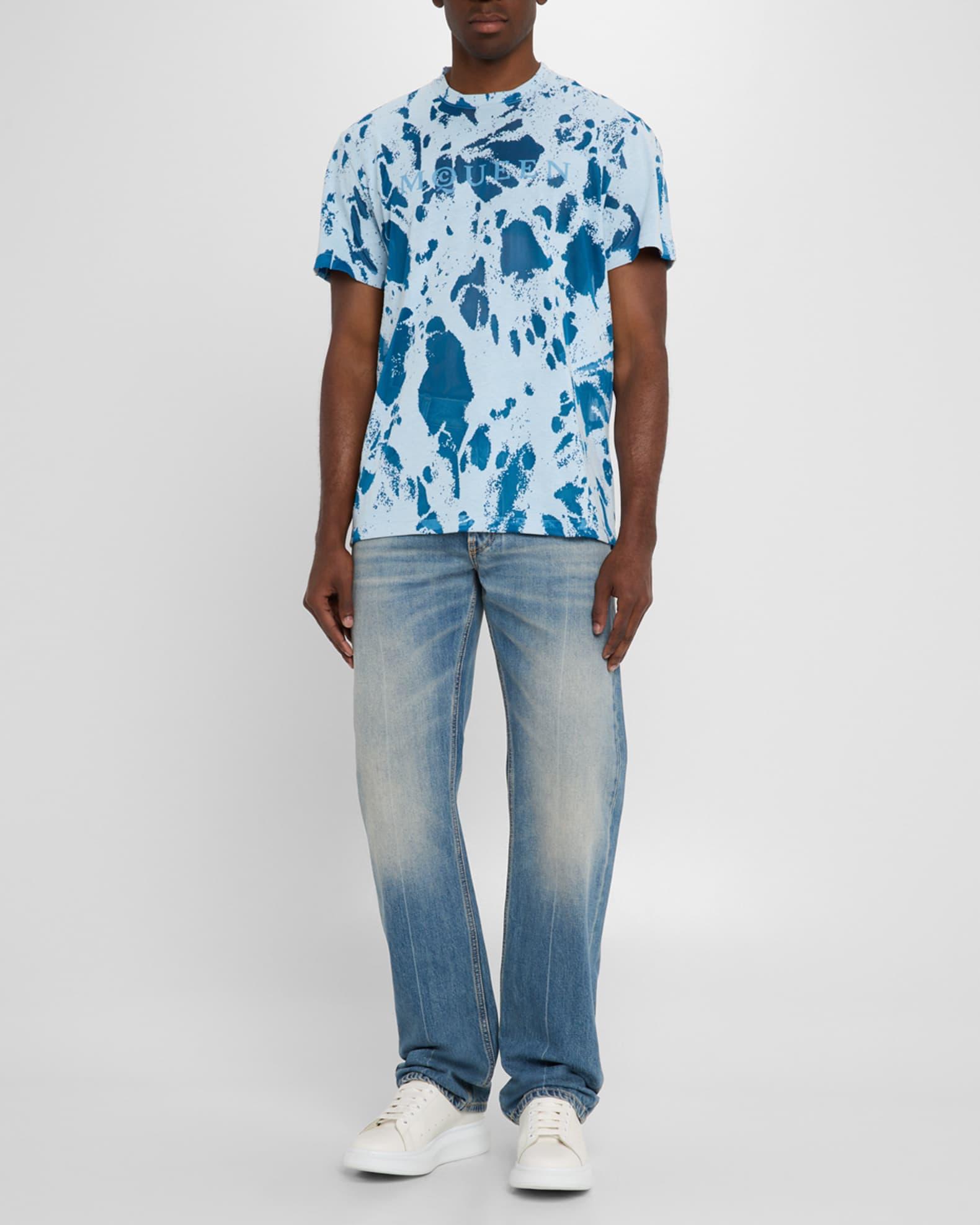 Men's Burnout Logo T-Shirt Product Image