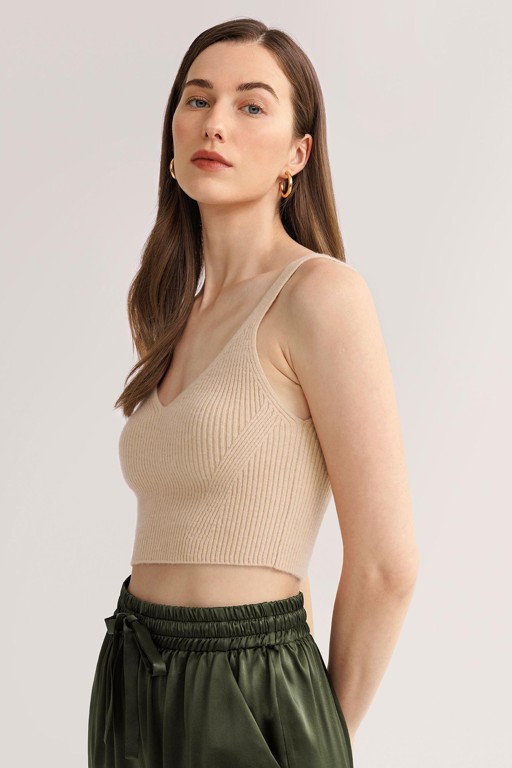 Cashmere Crop Tank Product Image