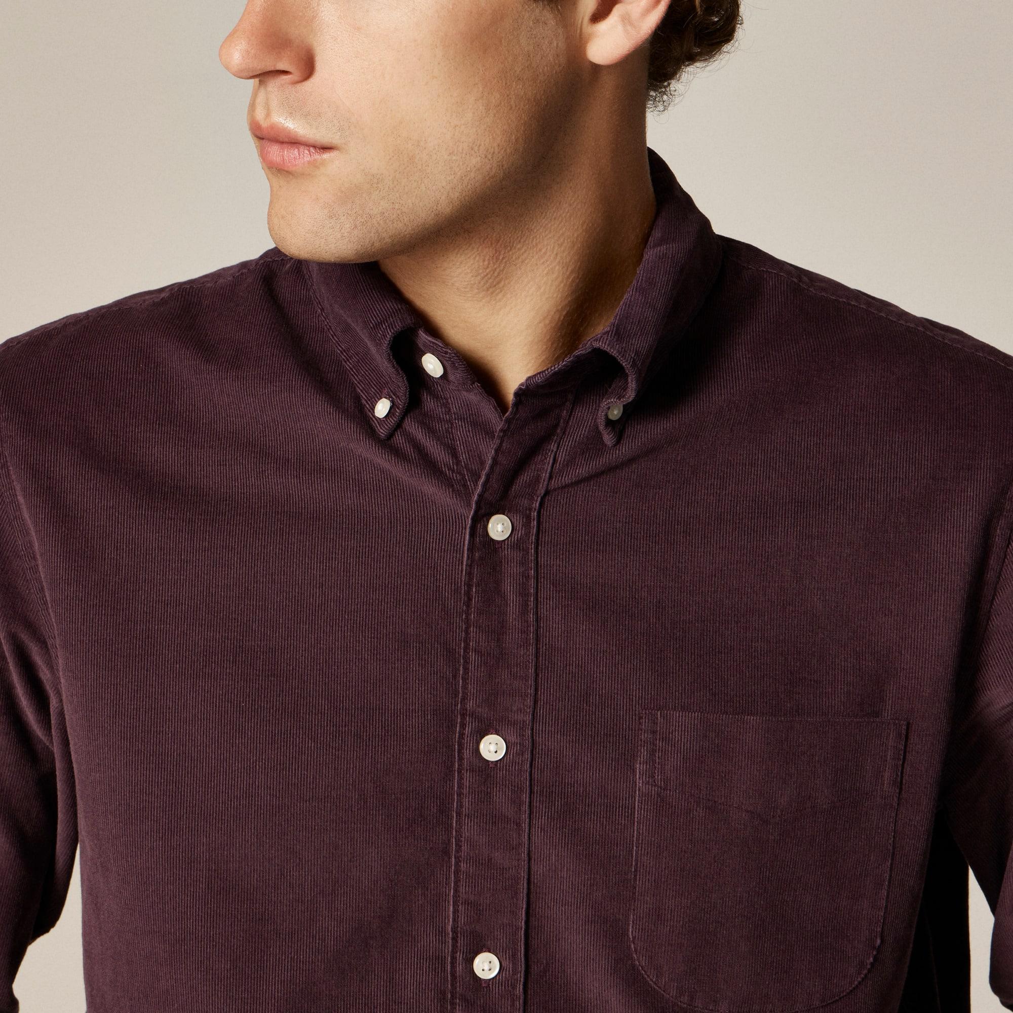 Fine-wale corduroy shirt Product Image